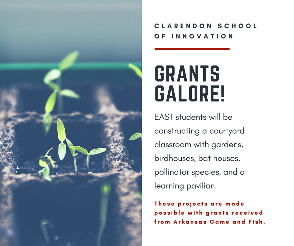 Clarendon School of Innovation receives AR Game and Fish Grant