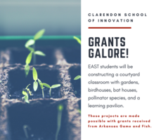 Clarendon School of Innovation receives AR Game and Fish Grant