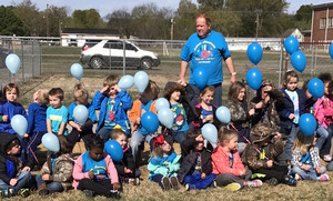 Autism Awareness Balloon Release